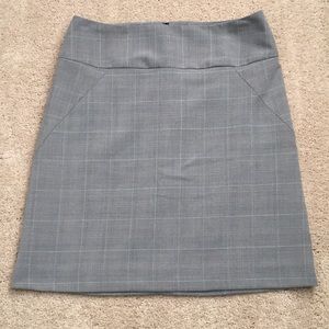Banana Republic Plaid Pencil Skirt